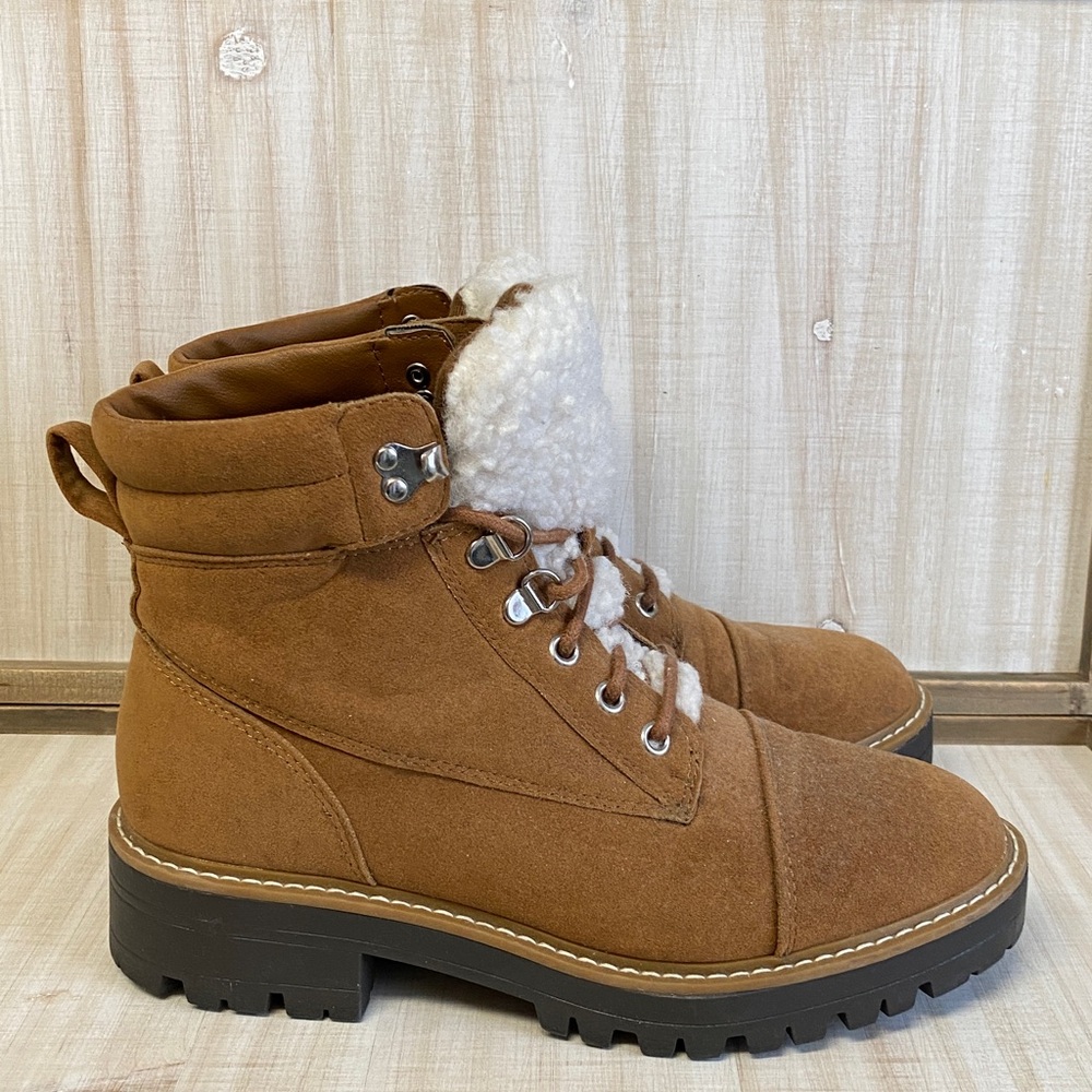 Time and Tru Womens Lace Up Boots